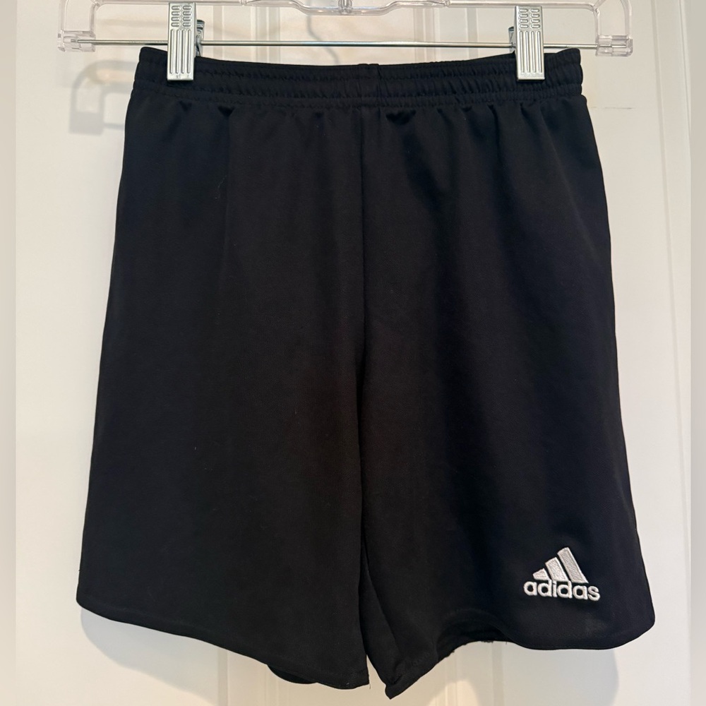 Adidas Kids Black Athletic Shorts